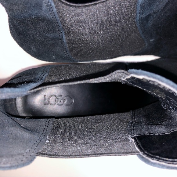 LOGO by Lori Goldstein Jane Suede Pull On Ankle Boot - Picture 8 of 11